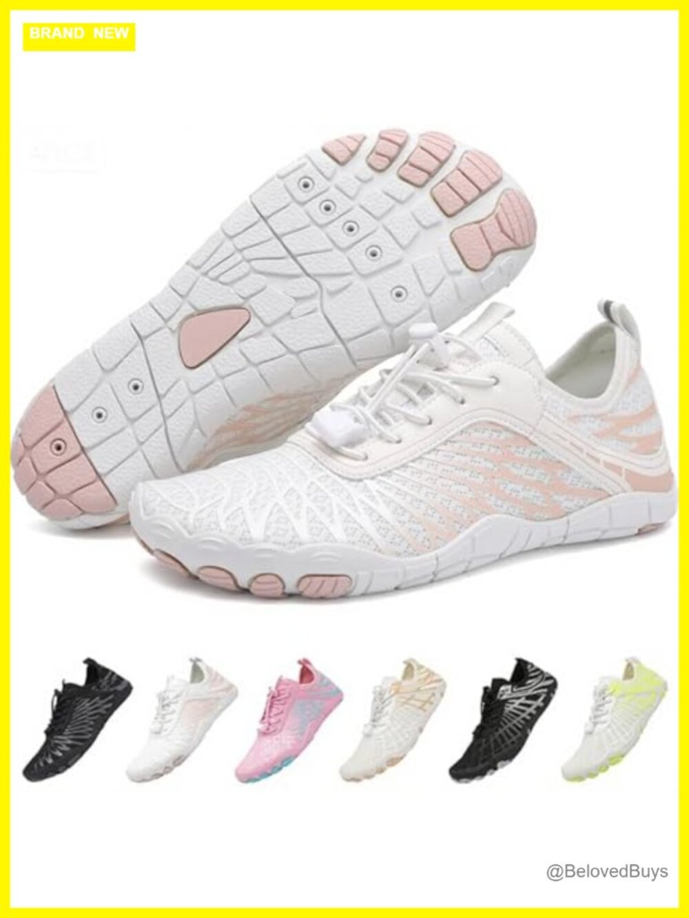 Barefoot Hiking Shoes for Women & Men, Wide Toe Box, Non-Slip Athletic Footwear